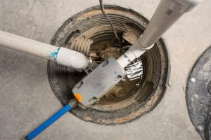 Sump pump installation