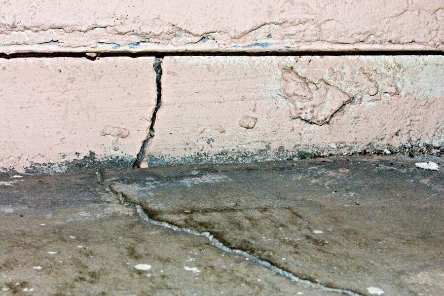 Wall and foundation cracks