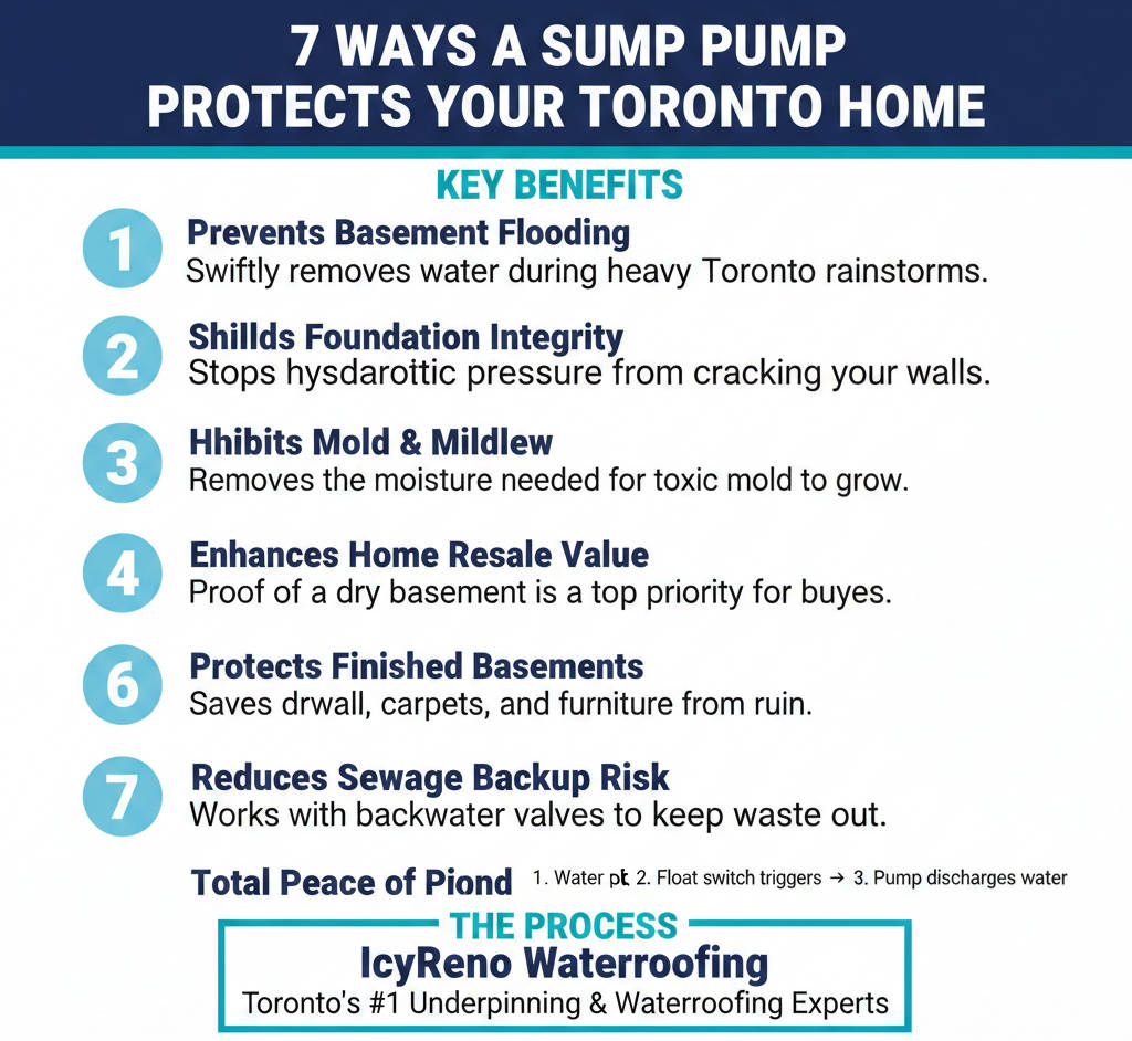 sump pump benefits protection guide toronto