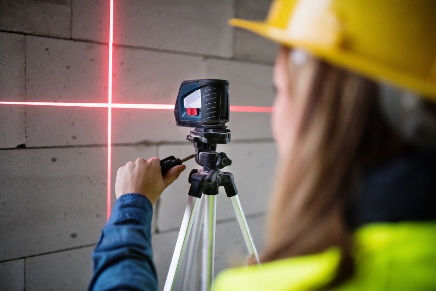 waterproofing equipment - laser level