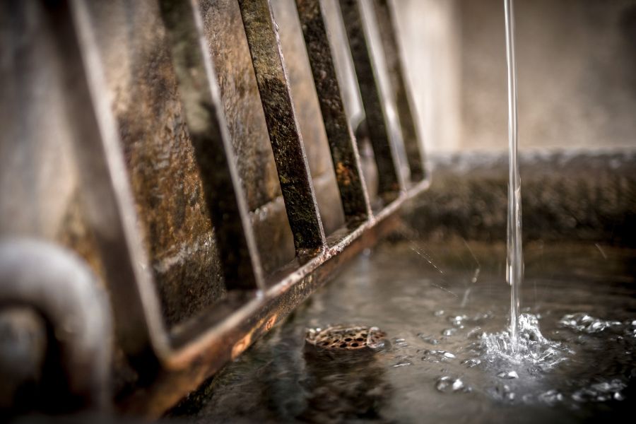 water enters a basement