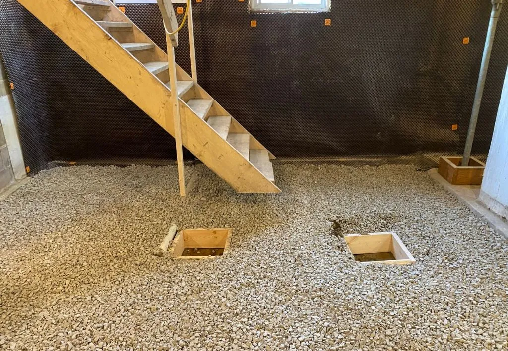 leaking basement wall waterproofing solutions