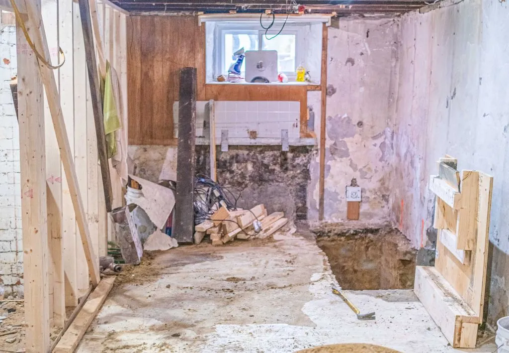 basement lowering high water table solutions