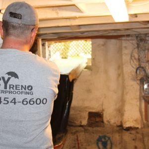 concrete footing extension dry pack grout