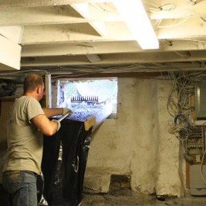 sequential excavation pinning process