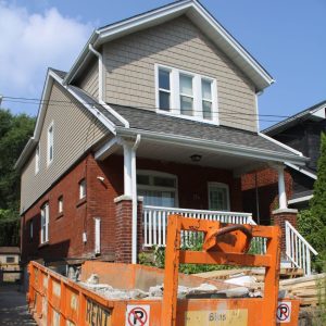 deepening existing foundation brick detached