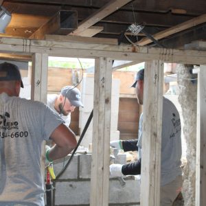 depth increase rebuilding from below