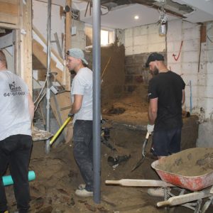 foundation extension completed structural phase