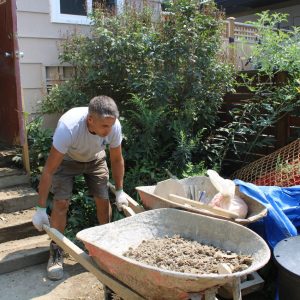 manual soil excavation wheelbarrow toronto